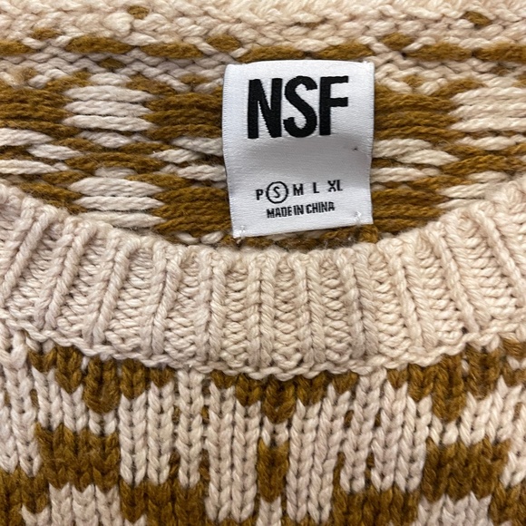 NSF - Fair Isle Sweater - NWOT - Picture 4 of 5